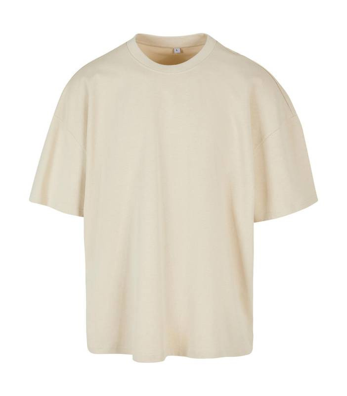Ultra Heavy Cotton Box Tee, sand – Build Your Brand (1)