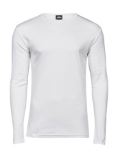 Mens LS Interlock T-Shirt, white