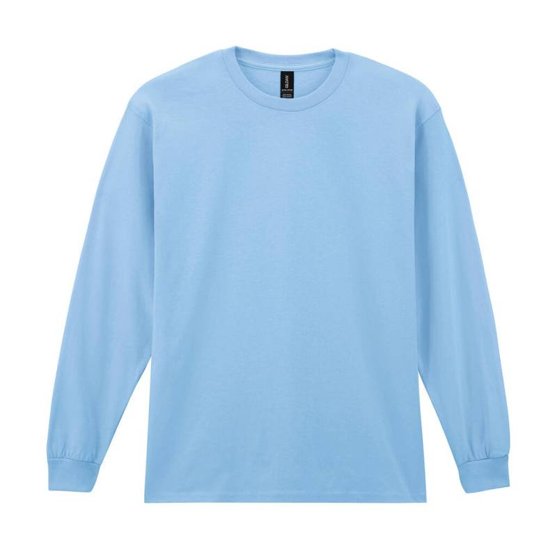 Ultra Cotton Adult T-Shirt LS, light blue – Gildan (1)