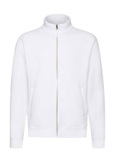 Premium Sweat Jacket, white