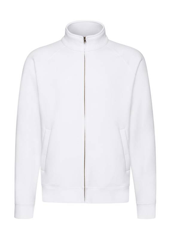 Premium Sweat Jacket, white – Fruit of the Loom (1)