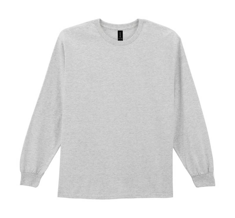 Ultra Cotton Adult T-Shirt LS, Ash Grey – Gildan (1)