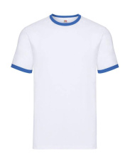 Ringer T, white/royal blue