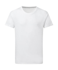 Signature Tagless Tee Men, white