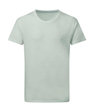 Signature Tagless Tee Men, Mercury Grey