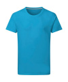 Signature Tagless Tee Men, Turquoise