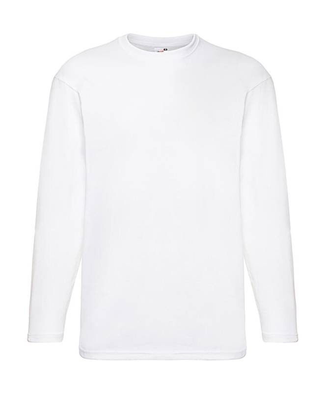 Valueweight LS T, white – Fruit of the Loom (1)