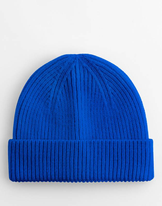 Kids Fashion Beanie, bright royal blue – Beechfield (1)