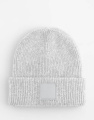 Kids Deep Cuffed Tonal Patch Beanie, Cloud Grey