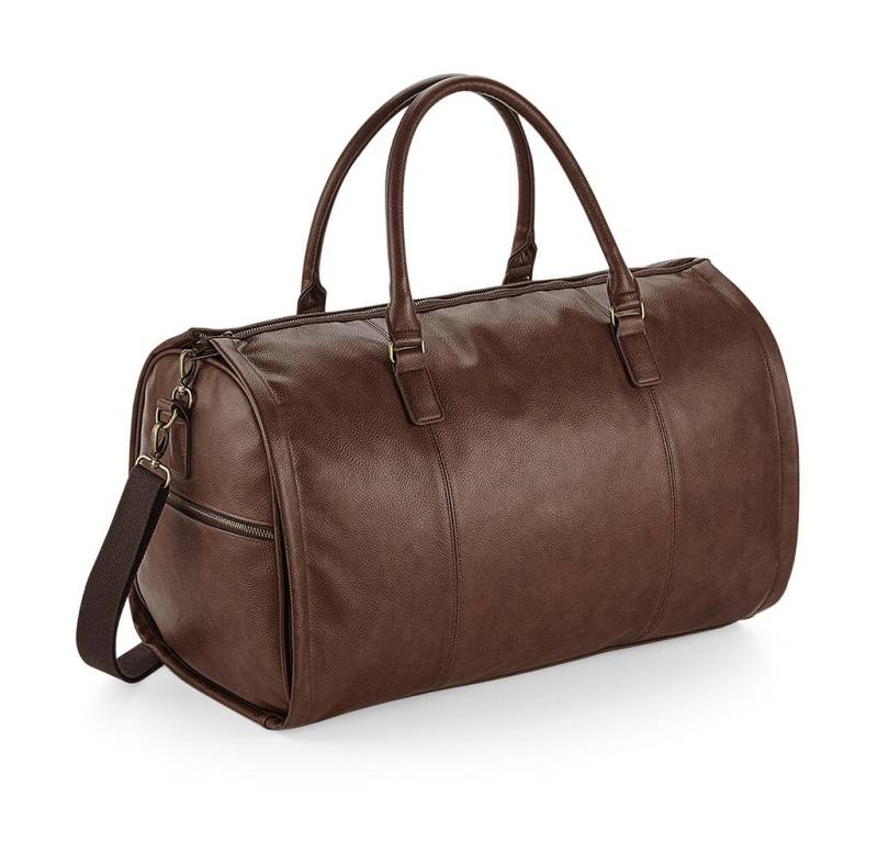 NuHide™ Garment Weekender, Tan – Quadra (1)