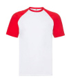 Valueweight Baseball T, white/red