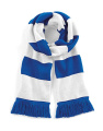 Stadium Scarf, bright royal blue/white, Bright Royal/White