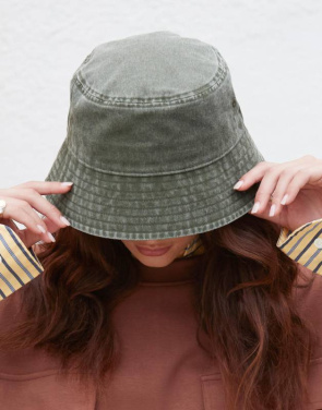 Vintage Bucket Hat, Vintage Denim – Beechfield (4)