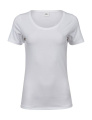 Ladies Stretch Tee, white