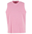 Ladies Vintage Washed Sleeveless Tee, Cool Pink