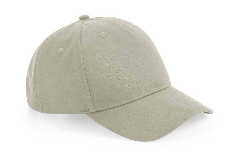 Organic Cotton 5 Panel, Stone – Beechfield (1)