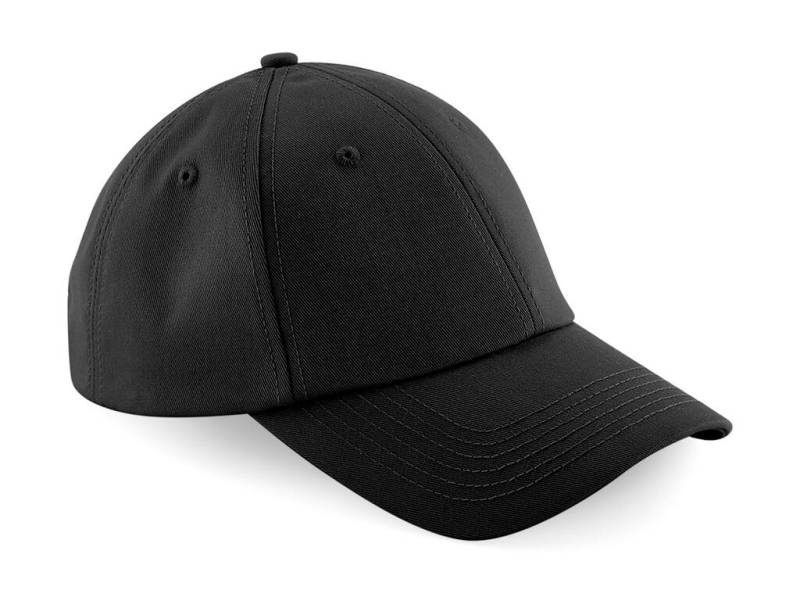 Authentic Baseball Cap, black – Beechfield (1)