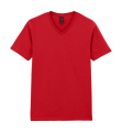 Softstyle Adult V-Neck T-Shirt, red