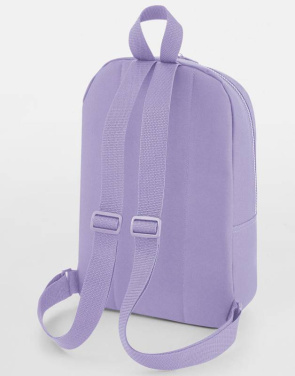 Mini Essential Fashion Backpack, light grey – Bagbase (4)