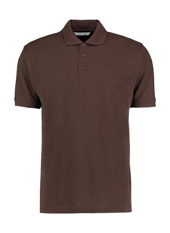 Men's Classic Fit Polo Superwash® 60º, Chocolate – Kustom Kit (1)