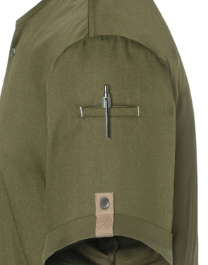 Short-Sleeve Chef Jacket Green-Generation, Moss Green – Karlowsky (3)