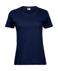 Ladies Sof Tee, navy