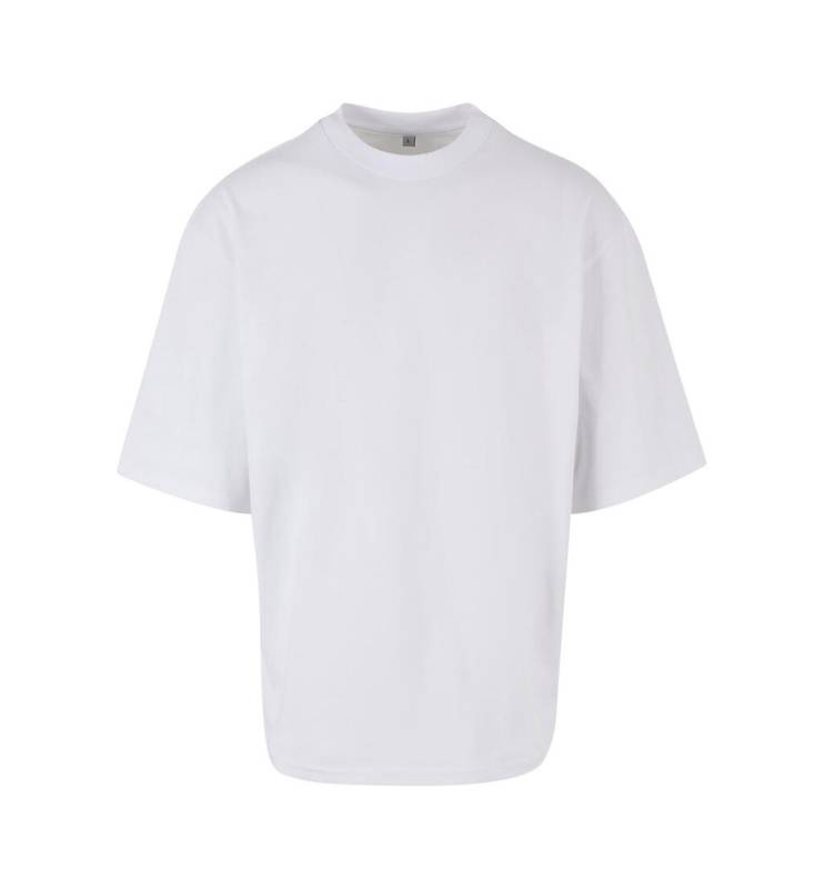 Oversized Sleeve Tee, white – Build Your Brand (1)