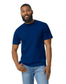Softstyle Midweight Adult No Label Enzyme Wash T-S, navy