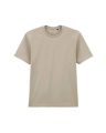 Softstyle Midweight Adult No Label Enzyme Wash T-S, sand