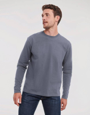 Authentic Classic Long Sleeve T, Convoy Grey – Russell Athletic (3)