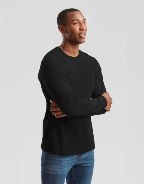 Original Long Sleeve T, black – Fruit of the Loom (4)