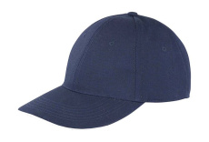 Memphis Low Profile Sandwich Peak Cap, navy/white