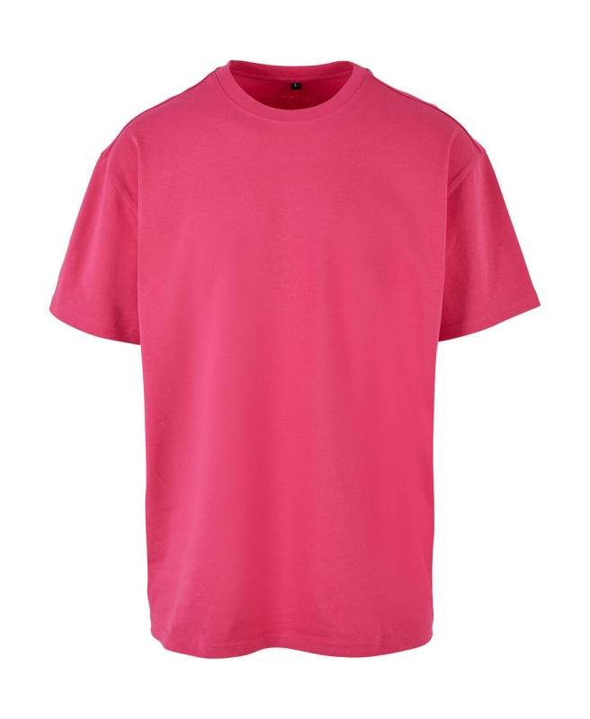 Heavy Oversize Tee, Hibiskus Pink – Build Your Brand (1)