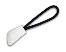 Zip Pull, white