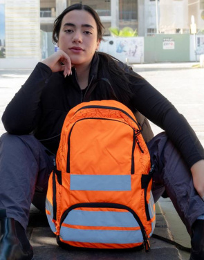 London Hi-Vis Backpack, Hi-Vis Orange – Shugon (3)