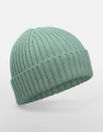 Organic Cotton Kids Beanie, Dusty Green