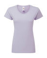 Ladies' Iconic 195 Ringspun Premium T, Soft Lavender