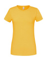 Ladies' Iconic 195 Ringspun Premium T, Sunflower