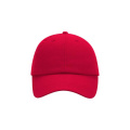 Low Profile 6 Panel Dad Cap, Classic Red