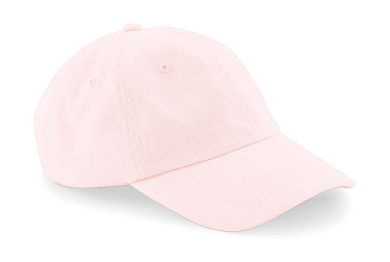 Low Profile 6 Panel Dad Cap, Pastel Pink – Beechfield (1)