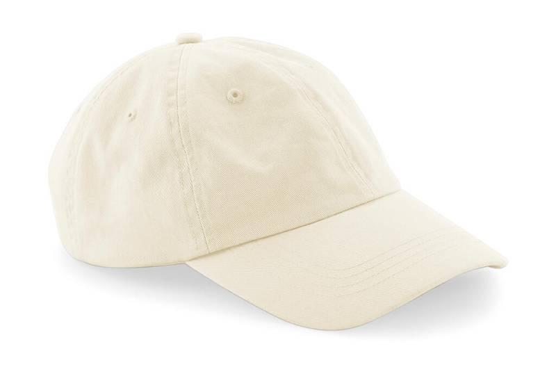 Low Profile 6 Panel Dad Cap, Beige – Beechfield (1)