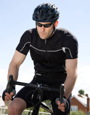 Bike Full Zip Top, white/black – Spiro (3)