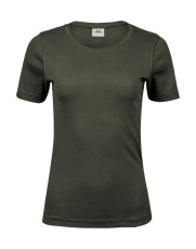 Ladies Interlock T-Shirt, Deep Green