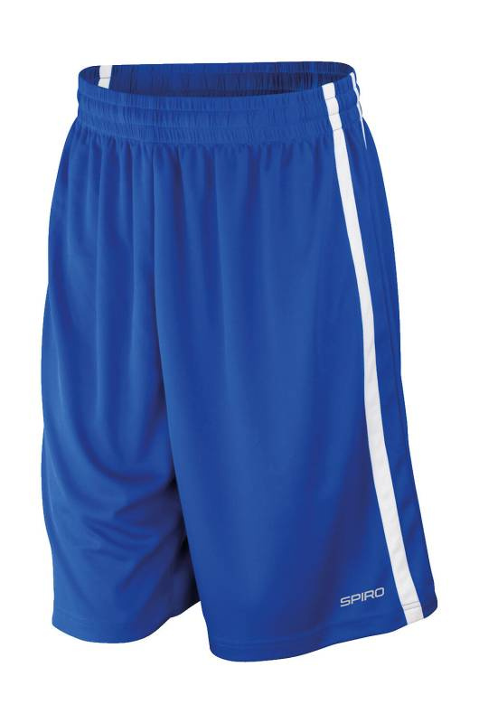 Men's Quick Dry Basketball Shorts, royal blue/white – Spiro (1)