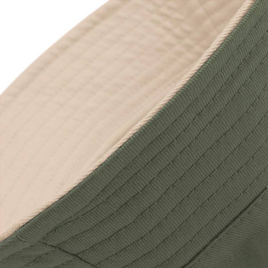 Reversible Bucket Hat, Olive Green/Stone – Beechfield (4)