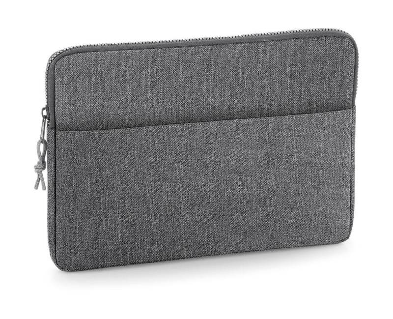 Essential 13" Laptop Case, Grey Marl – Bagbase (1)