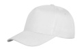 Houston 5-Panel Printers Cap, white