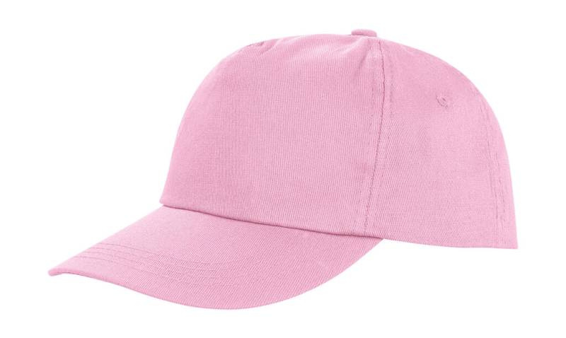 Houston 5-Panel Printers Cap, Pink – Result Headwear (1)