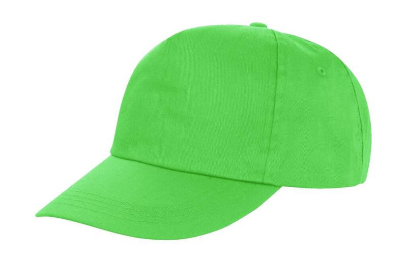Houston 5-Panel Printers Cap, Lime – Result Headwear (1)