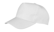 Boston 5-Panel Printers Cap, white